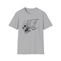 Skate Punk Winged Skull T-Shirt — Edgy Skateboard Graphic Tee